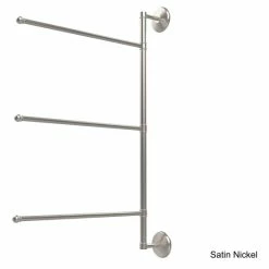 Discount 🔔 Allied Brass Prestige Monte Carlo Collection 3-swing Arm 28-inch Towel Bar ✨ -Allied Brass Sales unnamed file 7064