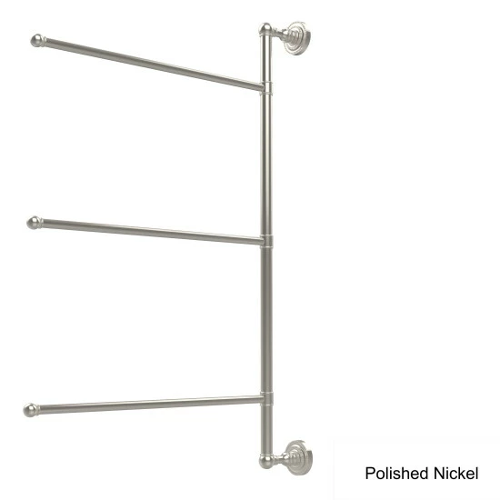 Discount ๐ Allied Brass Dottingham Collection 3-swing Arm 28-inch Towel Bar ๐ 6 Discount ๐ Allied Brass Dottingham Collection 3-swing Arm 28-inch Towel Bar ๐ - Image 4