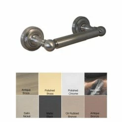 Hot Sale 🧨 Allied Brass Dottingham Two-post Toilet Tissue Holder 😀