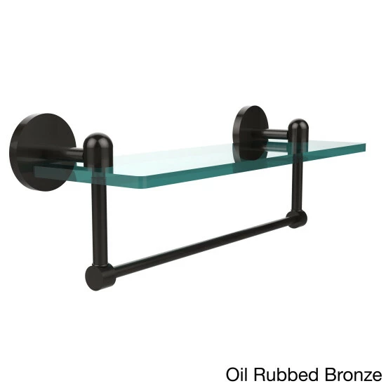 Budget ๐ Allied Brass Tango Collection 16-inch Glass Vanity Shelf With Integrated Towel Bar ๐คฉ 9 Budget ๐ Allied Brass Tango Collection 16-inch Glass Vanity Shelf With Integrated Towel Bar ๐คฉ - Image 7