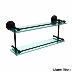 Discount ❤️ Allied Brass Que New 22-inch Double Glass Shelf With Gallery Rail 🤩 14 Discount ❤️ Allied Brass Que New 22-inch Double Glass Shelf With Gallery Rail 🤩 -Allied Brass Sales unnamed file 7202