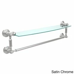 Best Pirce ✔️ Allied Brass Waverly Place Collection 24-inch Glass Vanity Shelf With Integrated Towel Bar 🔥 -Allied Brass Sales unnamed file 7256