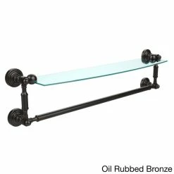 Best Pirce ✔️ Allied Brass Waverly Place Collection 24-inch Glass Vanity Shelf With Integrated Towel Bar 🔥 -Allied Brass Sales unnamed file 7260