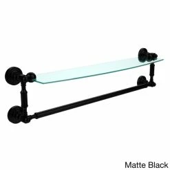 Best Pirce ✔️ Allied Brass Waverly Place Collection 24-inch Glass Vanity Shelf With Integrated Towel Bar 🔥 -Allied Brass Sales unnamed file 7261