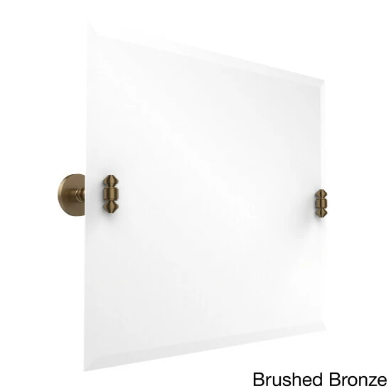 Wholesale ⭐ Allied Brass South Beach Framless Beveled Edge Rectangular Landscape Tilt Wall Mirror ⭐ 6 Wholesale ⭐ Allied Brass South Beach Framless Beveled Edge Rectangular Landscape Tilt Wall Mirror ⭐ - Image 4