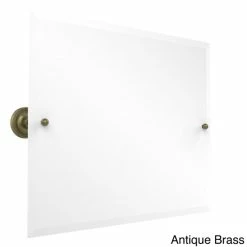 Best reviews of 🔔 Allied Brass Prestige Regal Beveled Edge Framless Rectangular Landscape Tilt Wall Mirror Antique Brass 🧨 -Allied Brass Sales unnamed file 786