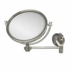 Wholesale 🔔 Allied Brass 8-inch Wall Mounted 3x Magnification Extending Make-Up Mirror ✔️