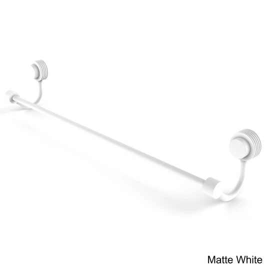 New ⌛ Allied Brass Venus Collection Clear Brass 18-inch Towel Bar With Groovy Accent ❤️ 4 New ⌛ Allied Brass Venus Collection Clear Brass 18-inch Towel Bar With Groovy Accent ❤️ - Image 2