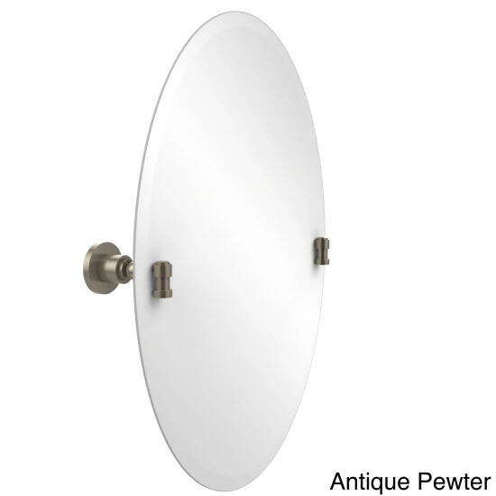 Best deal 🔔 Allied Brass Frameless Oval Tilt Wall Mirror With Beveled Edge, Washington Square Collection - 22"d 🛒 8 Best deal 🔔 Allied Brass Frameless Oval Tilt Wall Mirror With Beveled Edge, Washington Square Collection - 22"d 🛒 - Image 6
