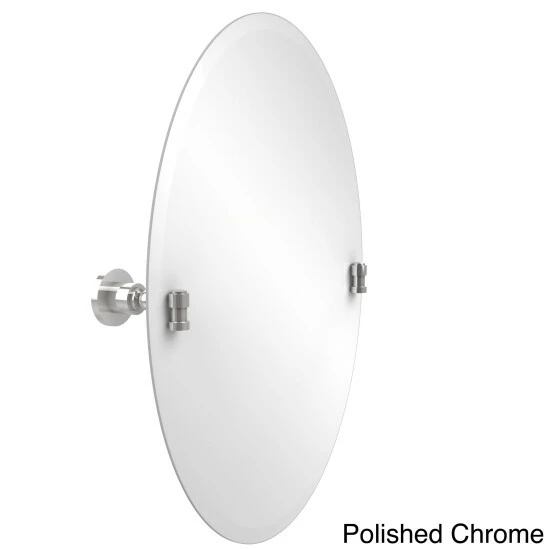 Best deal 🔔 Allied Brass Frameless Oval Tilt Wall Mirror With Beveled Edge, Washington Square Collection - 22"d 🛒 9 Best deal 🔔 Allied Brass Frameless Oval Tilt Wall Mirror With Beveled Edge, Washington Square Collection - 22"d 🛒 - Image 7