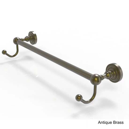 Coupon 😀 Allied Brass Dottingham Collection 24 Inch Towel Bar With Integrated Hooks 🛒 5 Coupon 😀 Allied Brass Dottingham Collection 24 Inch Towel Bar With Integrated Hooks 🛒 - Image 3