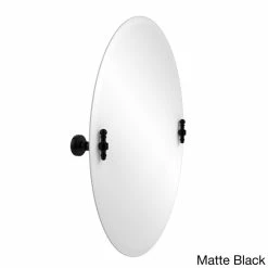 Promo 🌟 Allied Brass Retro Wave Collection Unframed Oval Tilt Wall Mirror 😍 -Allied Brass Sales unnamed file 88