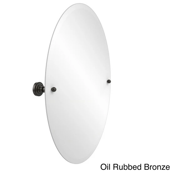 Flash Sale 🎉 Allied Brass Dottingham Collection Unframed Oval Bathroom Tilt Wall Mirror ✔️ 3 Flash Sale 🎉 Allied Brass Dottingham Collection Unframed Oval Bathroom Tilt Wall Mirror ✔️
