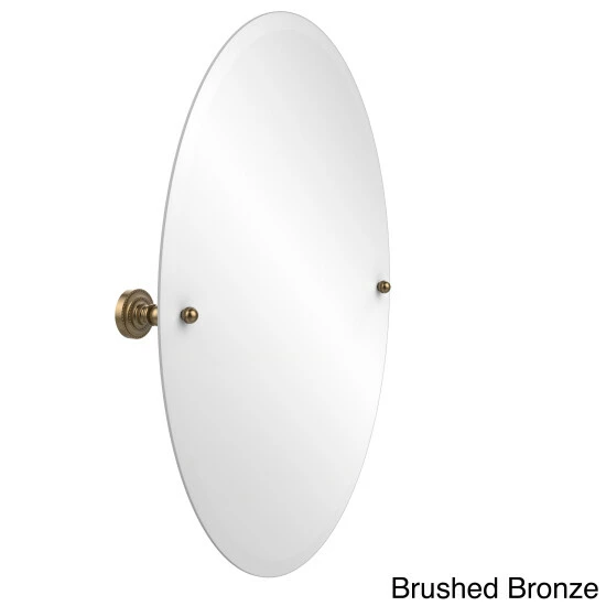 Flash Sale 🎉 Allied Brass Dottingham Collection Unframed Oval Bathroom Tilt Wall Mirror ✔️ 6 Flash Sale 🎉 Allied Brass Dottingham Collection Unframed Oval Bathroom Tilt Wall Mirror ✔️ - Image 4