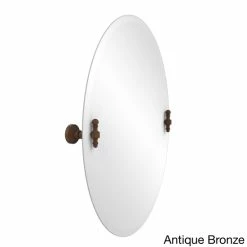 Promo 🌟 Allied Brass Retro Wave Collection Unframed Oval Tilt Wall Mirror 😍 -Allied Brass Sales unnamed file 90