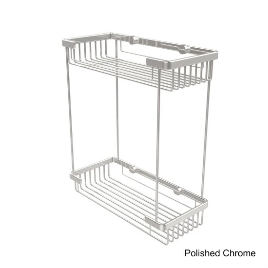 Best Pirce 🛒 Allied Brass Double Tier Rectangular Toiletry Shower Basket 😀 7 Best Pirce 🛒 Allied Brass Double Tier Rectangular Toiletry Shower Basket 😀 - Image 5