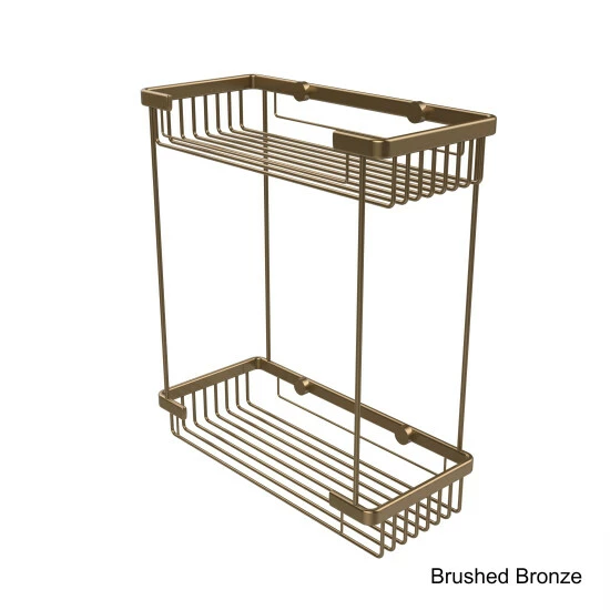 Best Pirce 🛒 Allied Brass Double Tier Rectangular Toiletry Shower Basket 😀 10 Best Pirce 🛒 Allied Brass Double Tier Rectangular Toiletry Shower Basket 😀 - Image 8