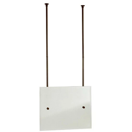 Wholesale ✨ Allied Brass Rectangular Landscape Ceiling-hung Mirror Polished Brass 👍 3 Wholesale ✨ Allied Brass Rectangular Landscape Ceiling-hung Mirror Polished Brass 👍