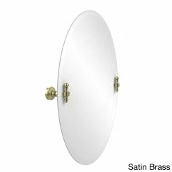 Promo 🌟 Allied Brass Retro Wave Collection Unframed Oval Tilt Wall Mirror 😍 -Allied Brass Sales unnamed file 93