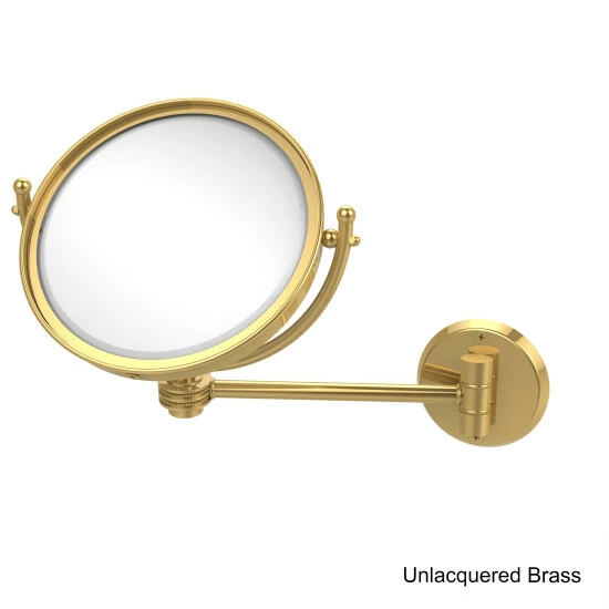 Cheap 😍 Allied Brass 8-inch Wall-mounted Makeup Mirror With 3x Magnification 🔥 4 Cheap 😍 Allied Brass 8-inch Wall-mounted Makeup Mirror With 3x Magnification 🔥 - Image 2