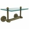 Outlet 🤩 Allied Brass Waverly Place Two Post Toilet Tissue Holder With Glass Shelf 👍 -Allied Brass Sales unnamed file 962